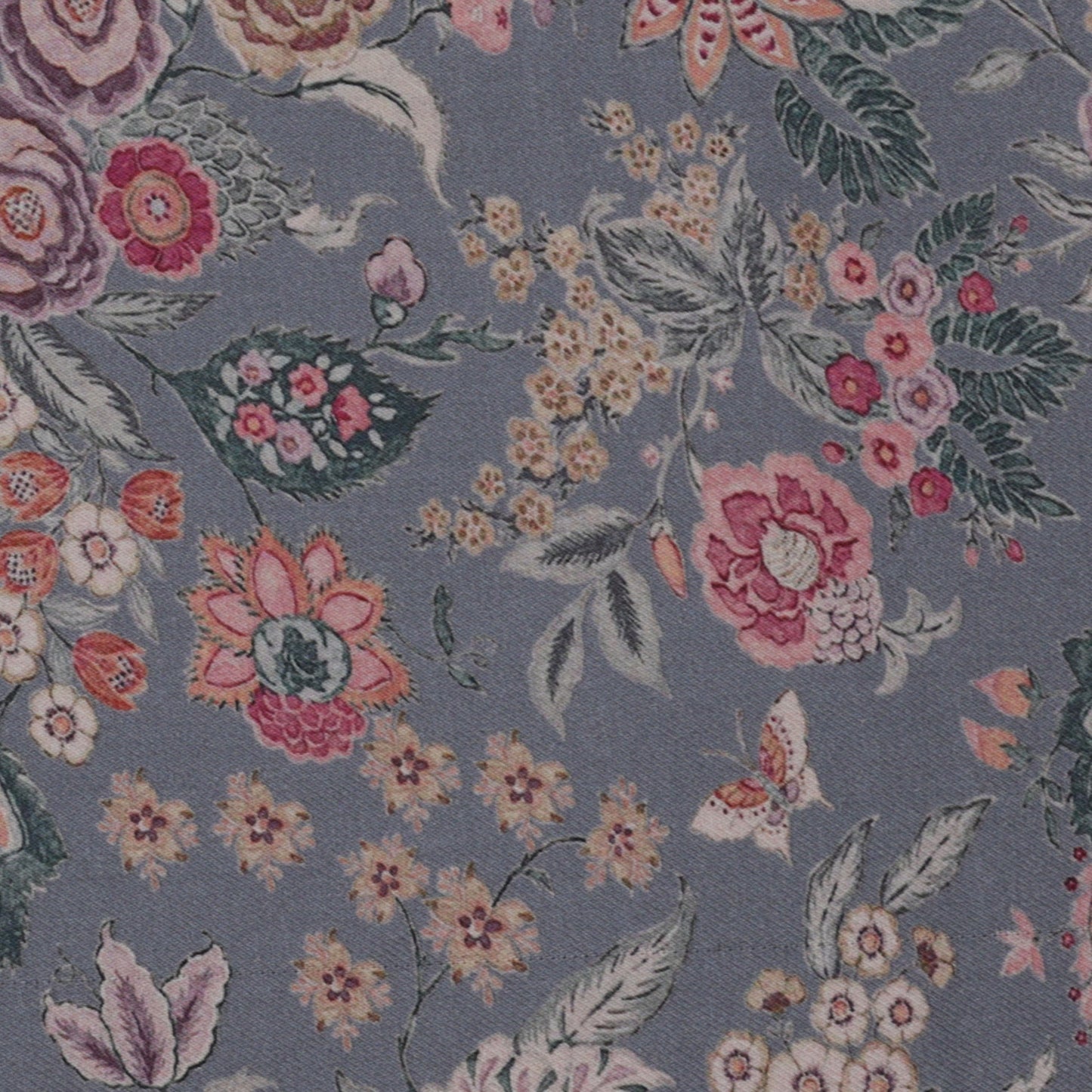 Multi-Color Pashmina Print Fabric