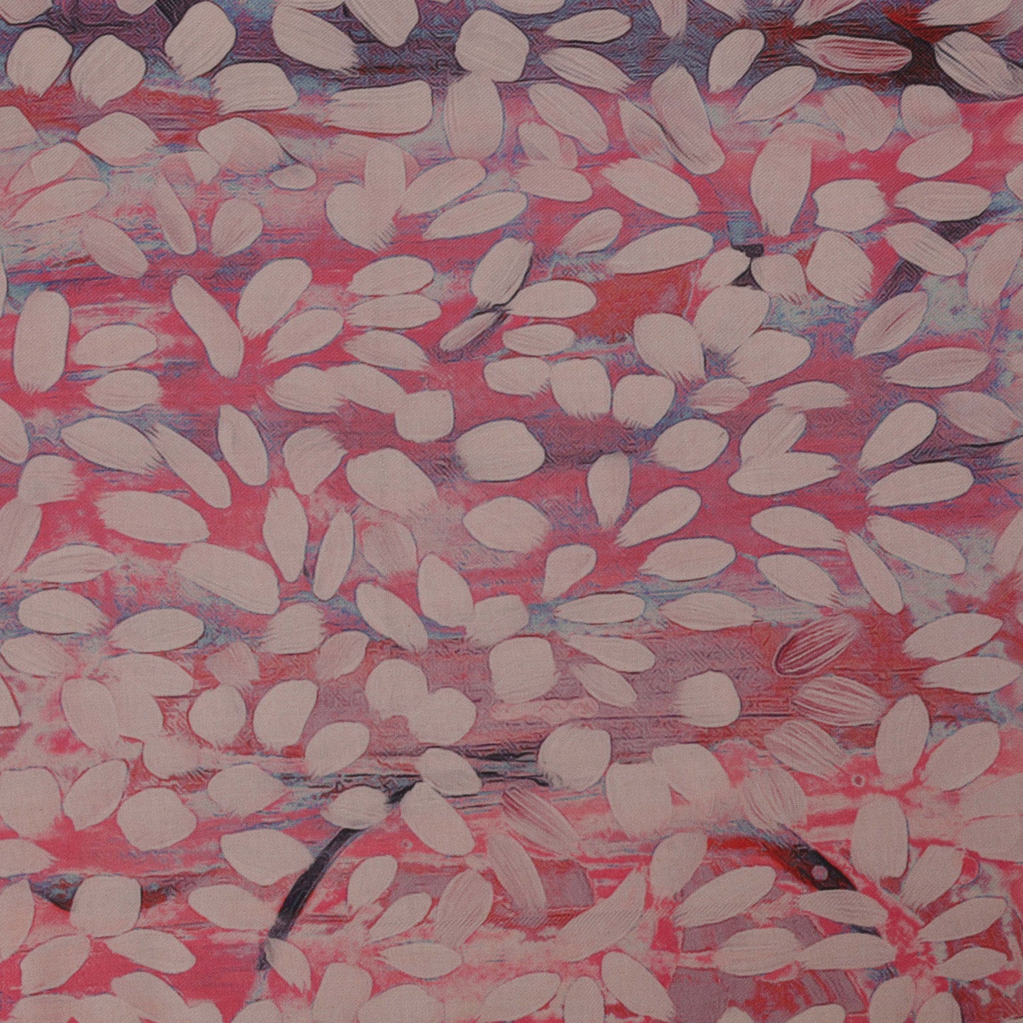 Multi-Color Special pashmina print Fabric