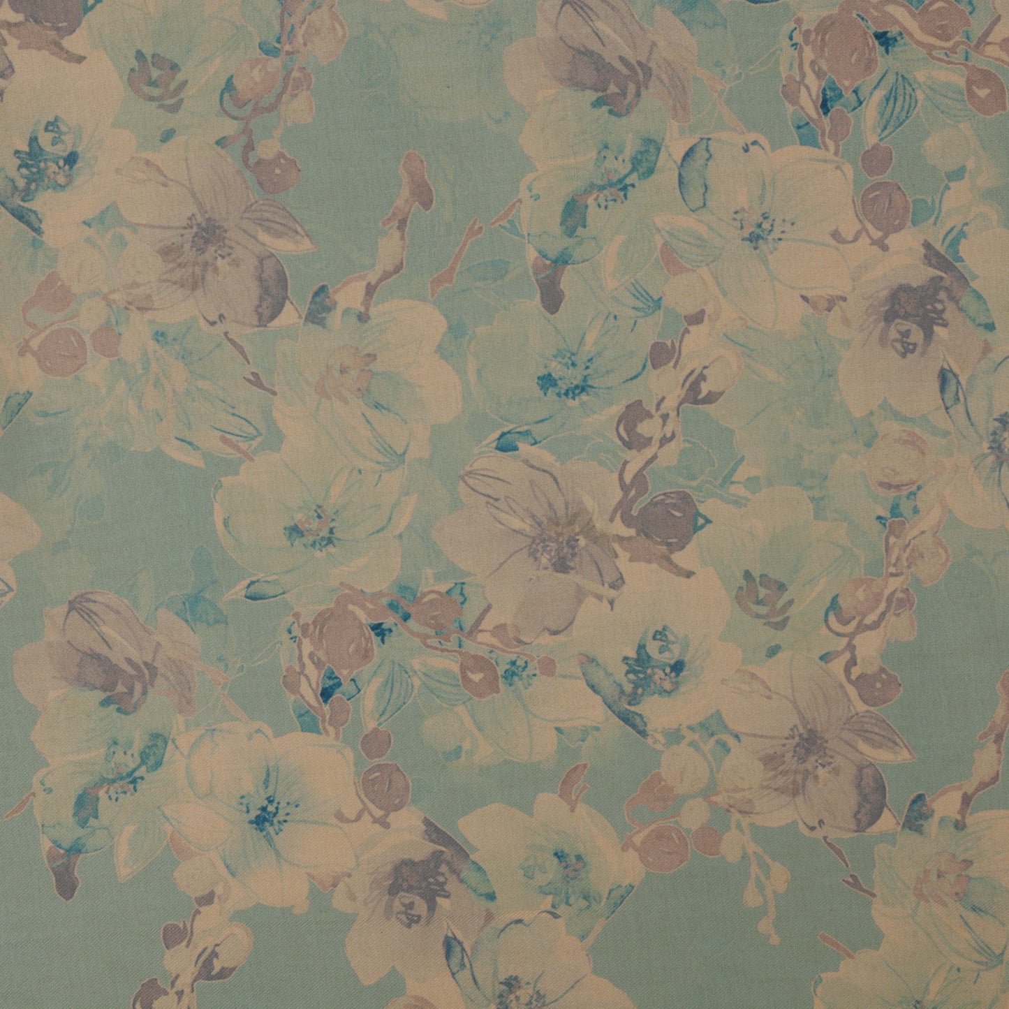 Multi-Color Special pashmina print Fabric