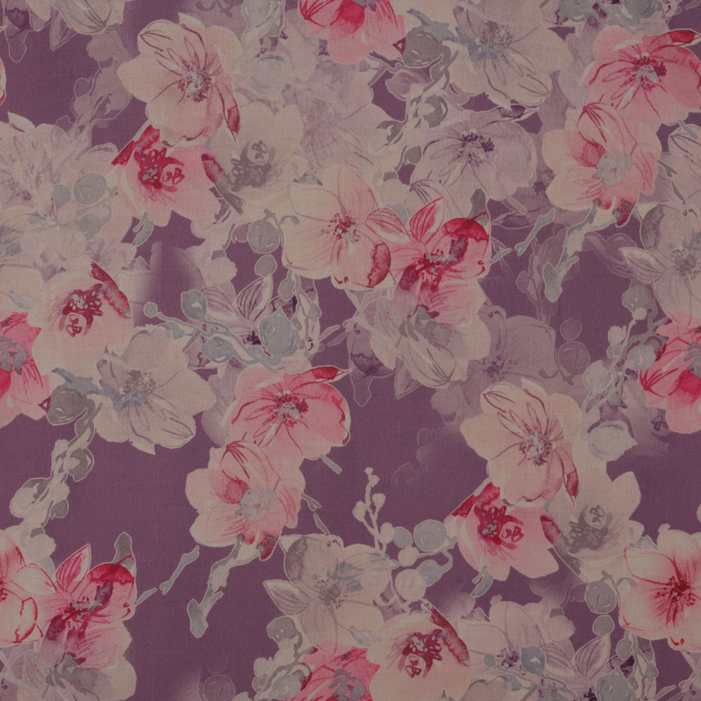 Multi-Color Special pashmina print Fabric