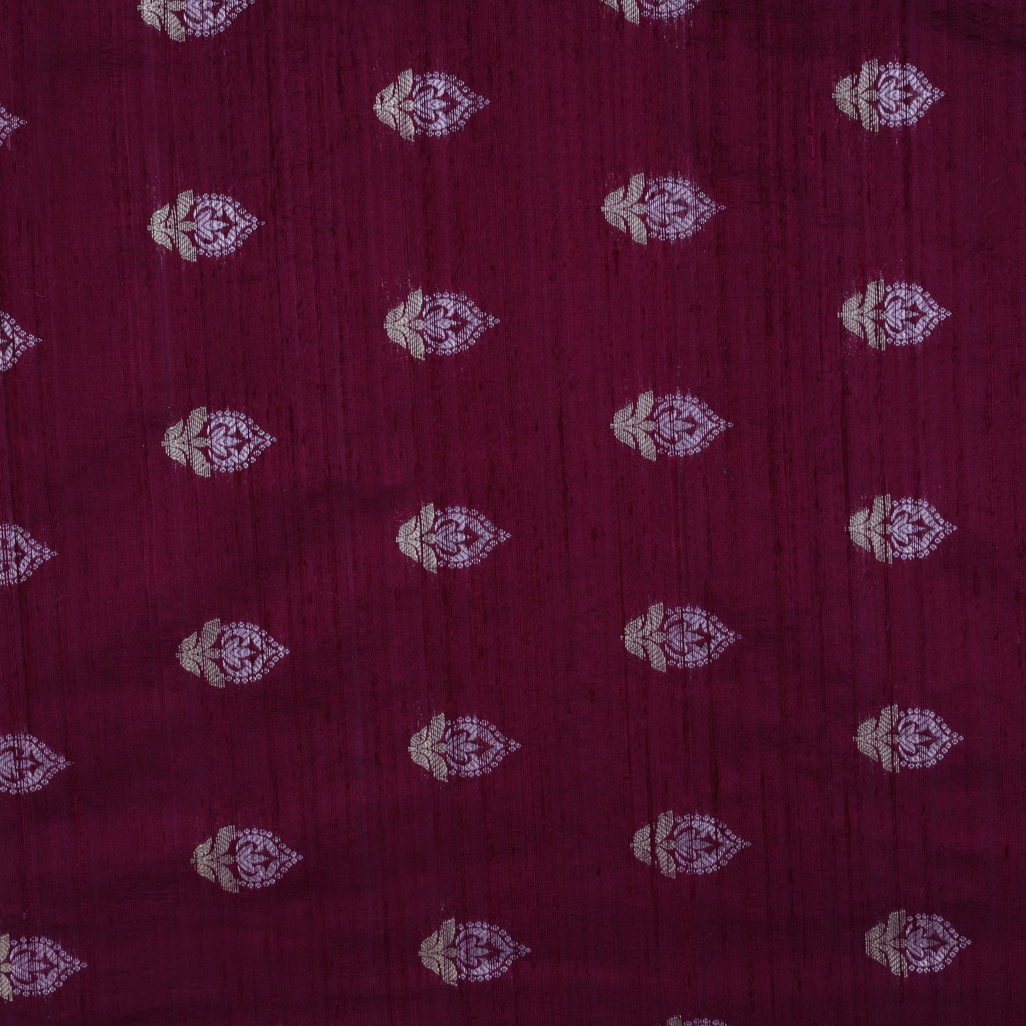 Raw Silk Booti Fabric
