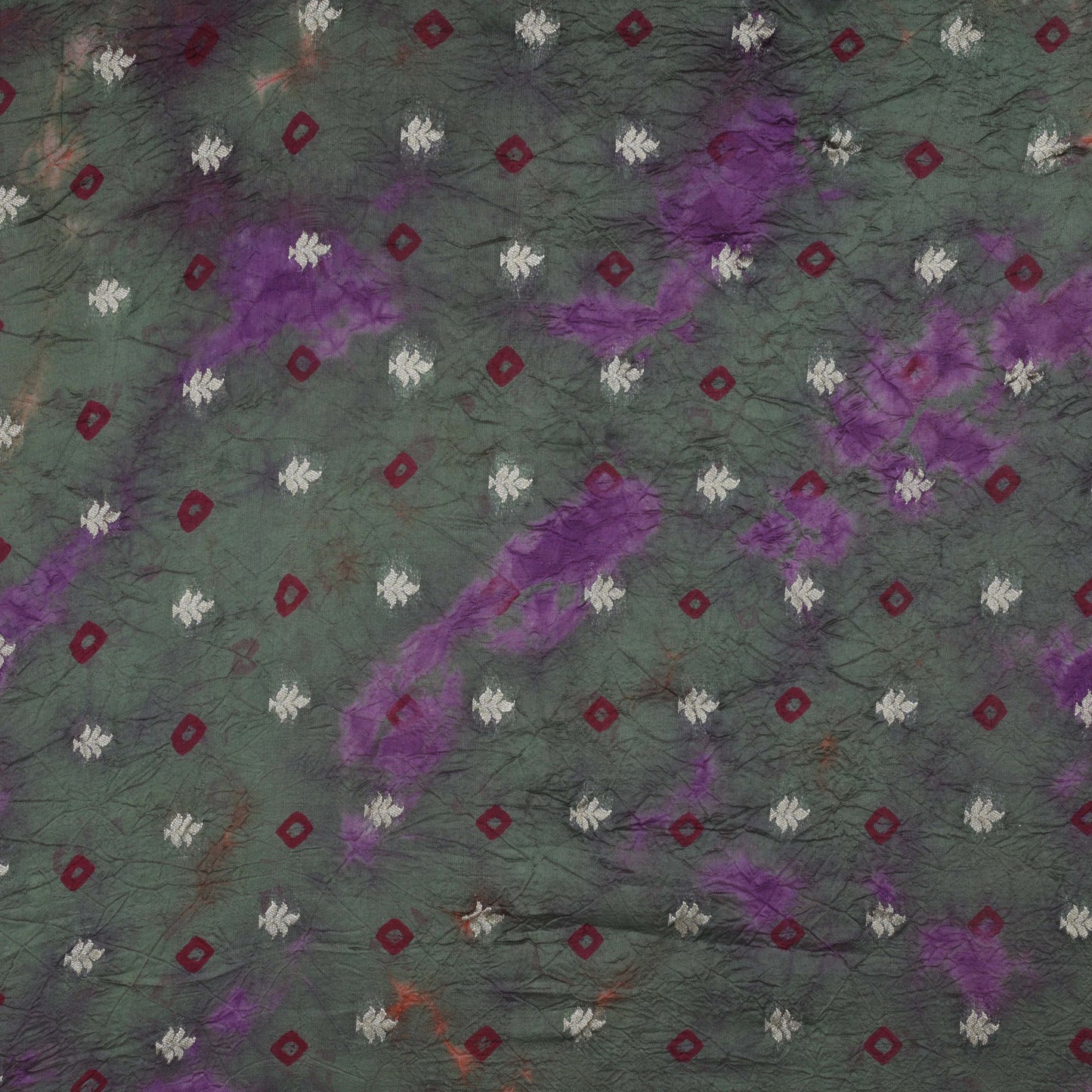 Bandhani Brocade Fabric