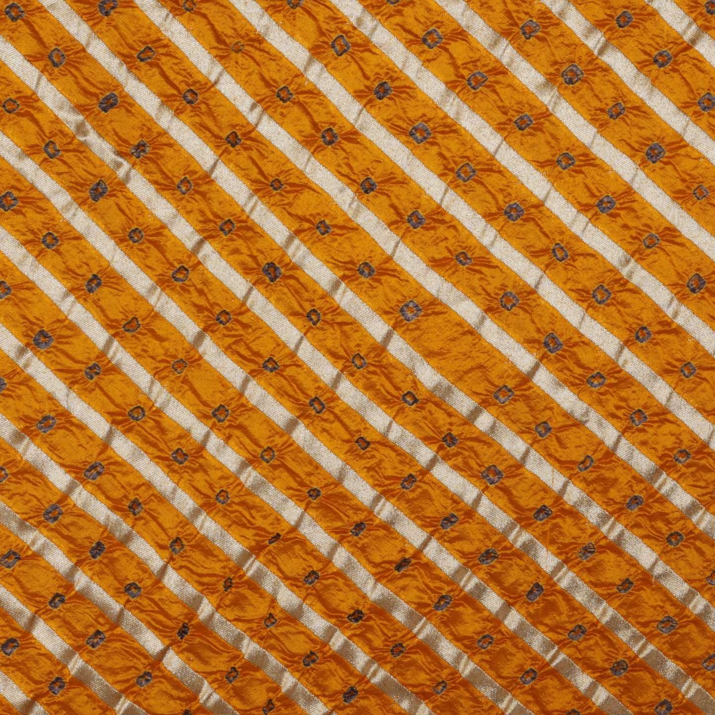 Multi-Color BANDHANI BROCADE Fabric