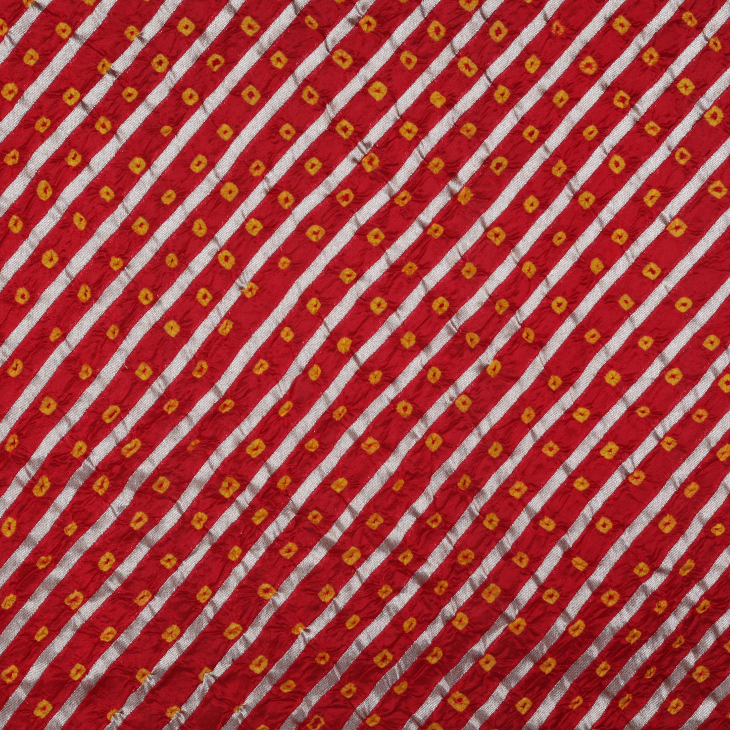 Multi-Color BANDHANI BROCADE Fabric