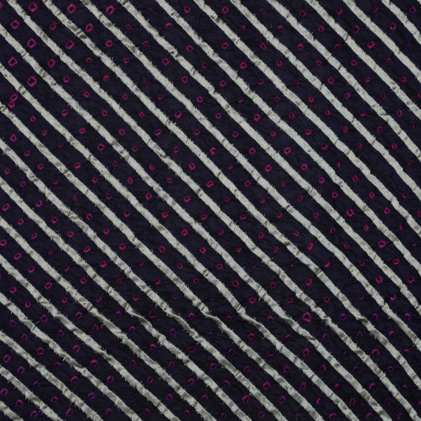 Multi-Color BANDHANI BROCADE Fabric