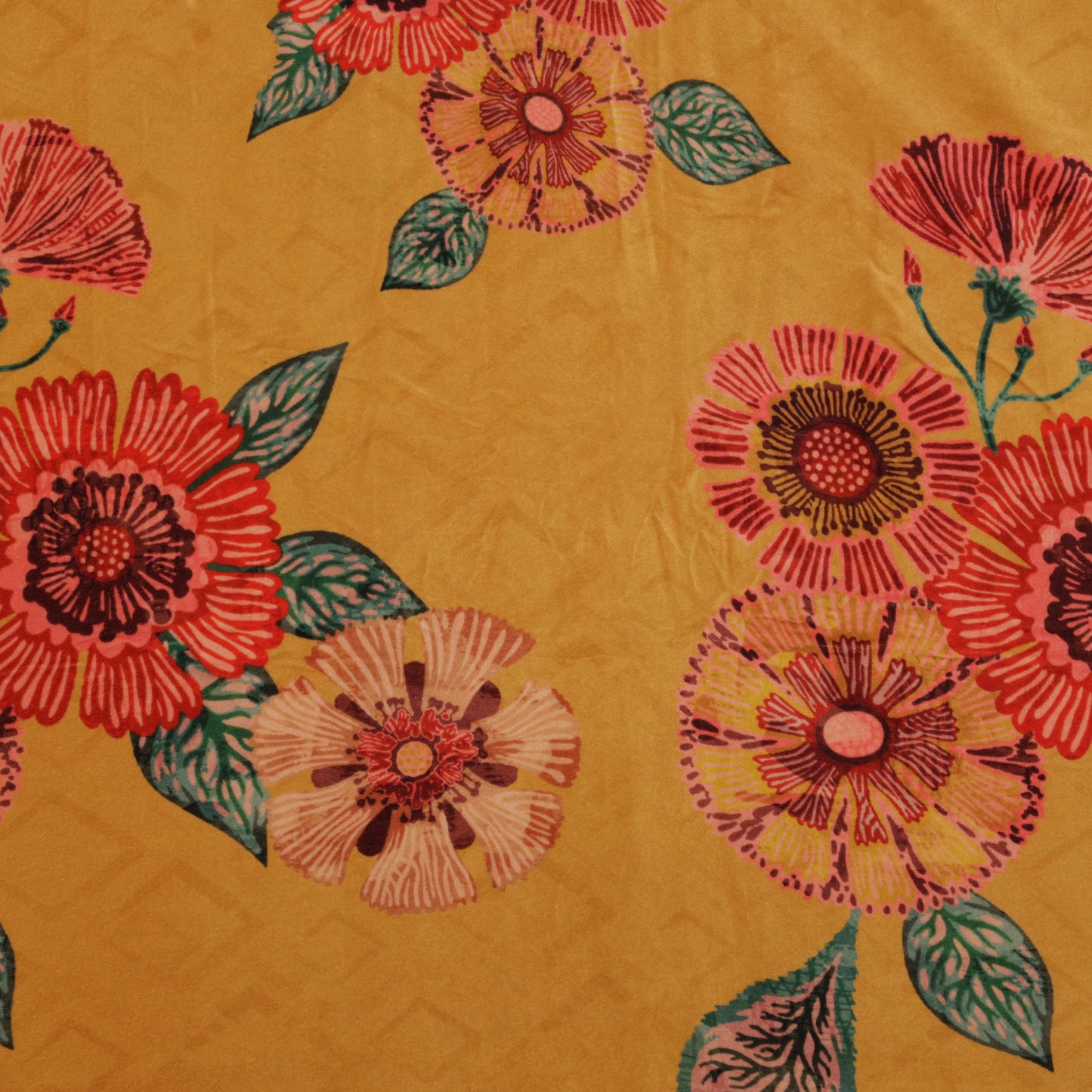 Velvet Digital Print Fabric