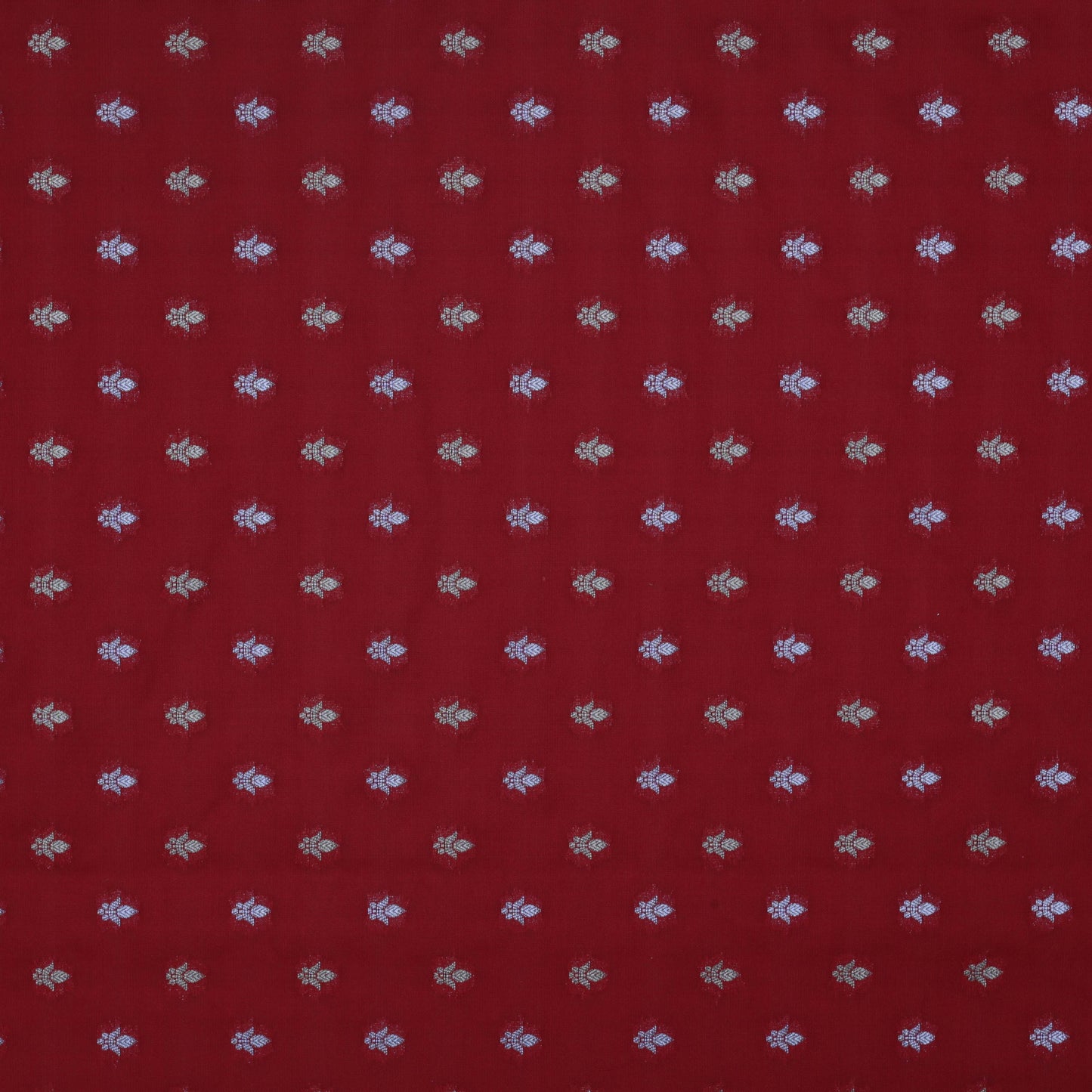 Red Color Chinia Silk Brocade Fabric