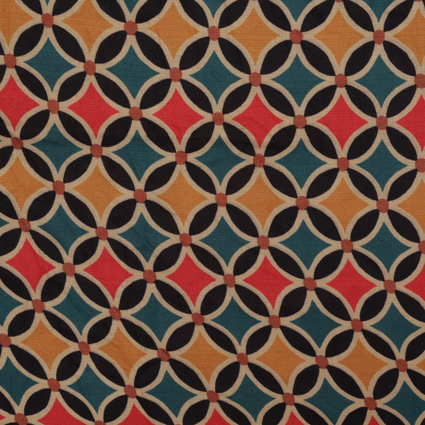 Multi-Color Pashmina Print Fabric