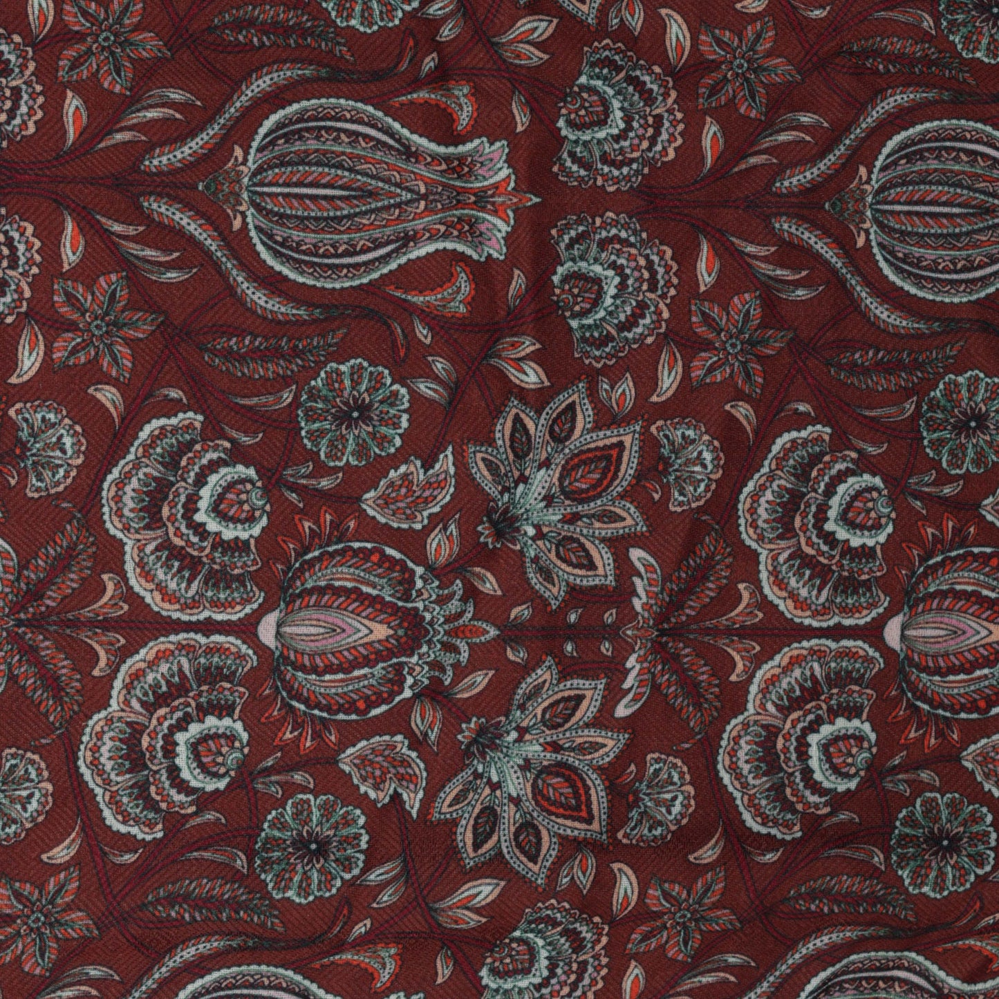 Multi-Color Pashmina Print Fabric