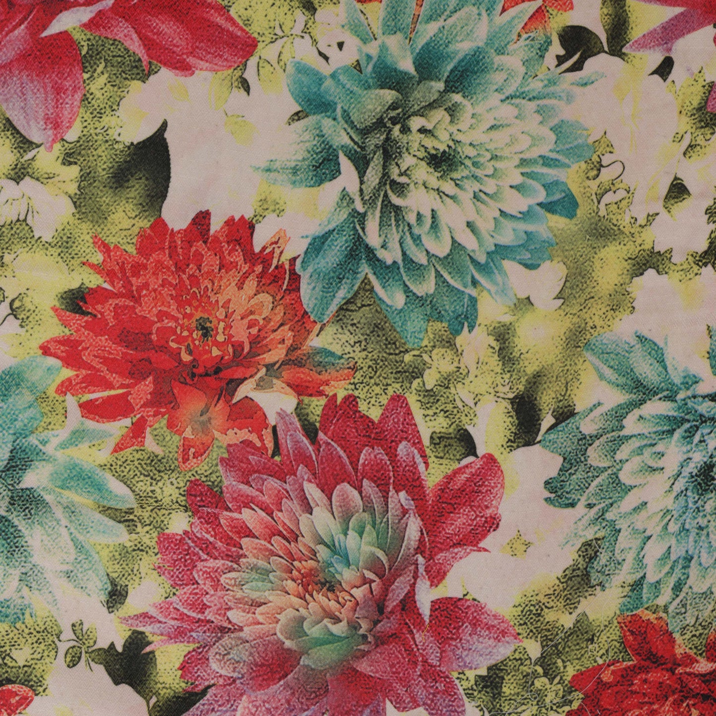 Multi-Color Pashmina Print Fabric