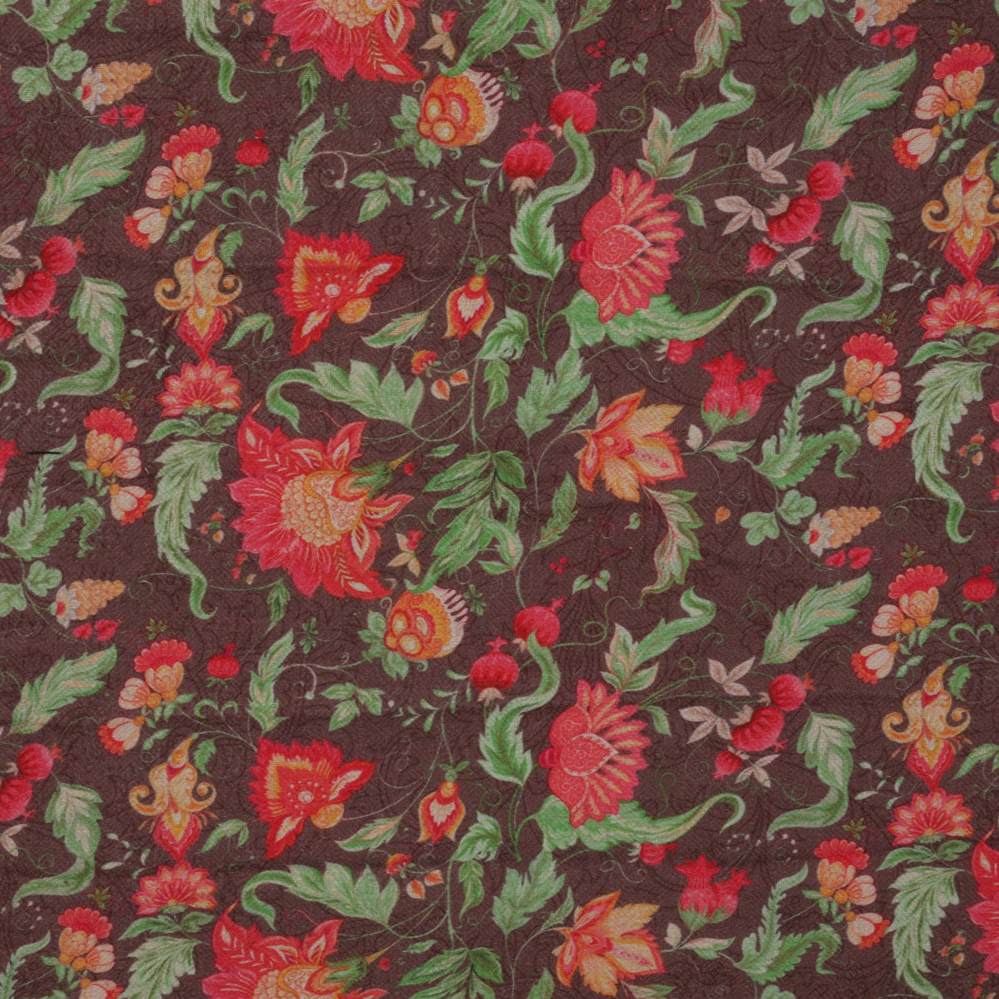 Multi-Color Pashmina Print Fabric