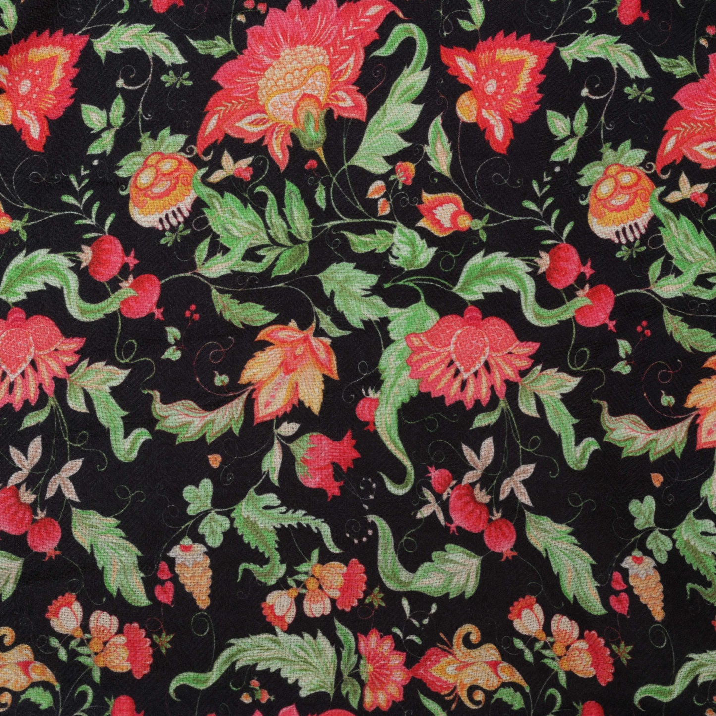 Multi-Color Pashmina Print Fabric