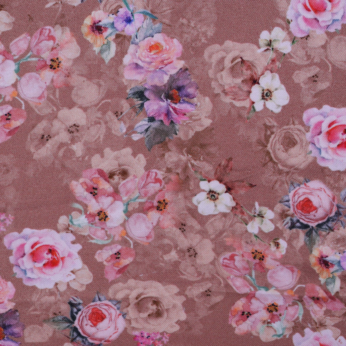 Multi-Color Pashmina Print Fabric