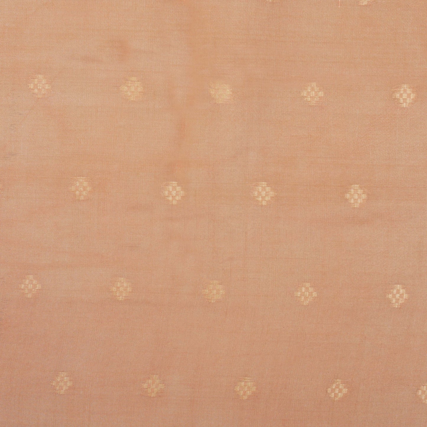 Peach Color Tissue Booti Fabric