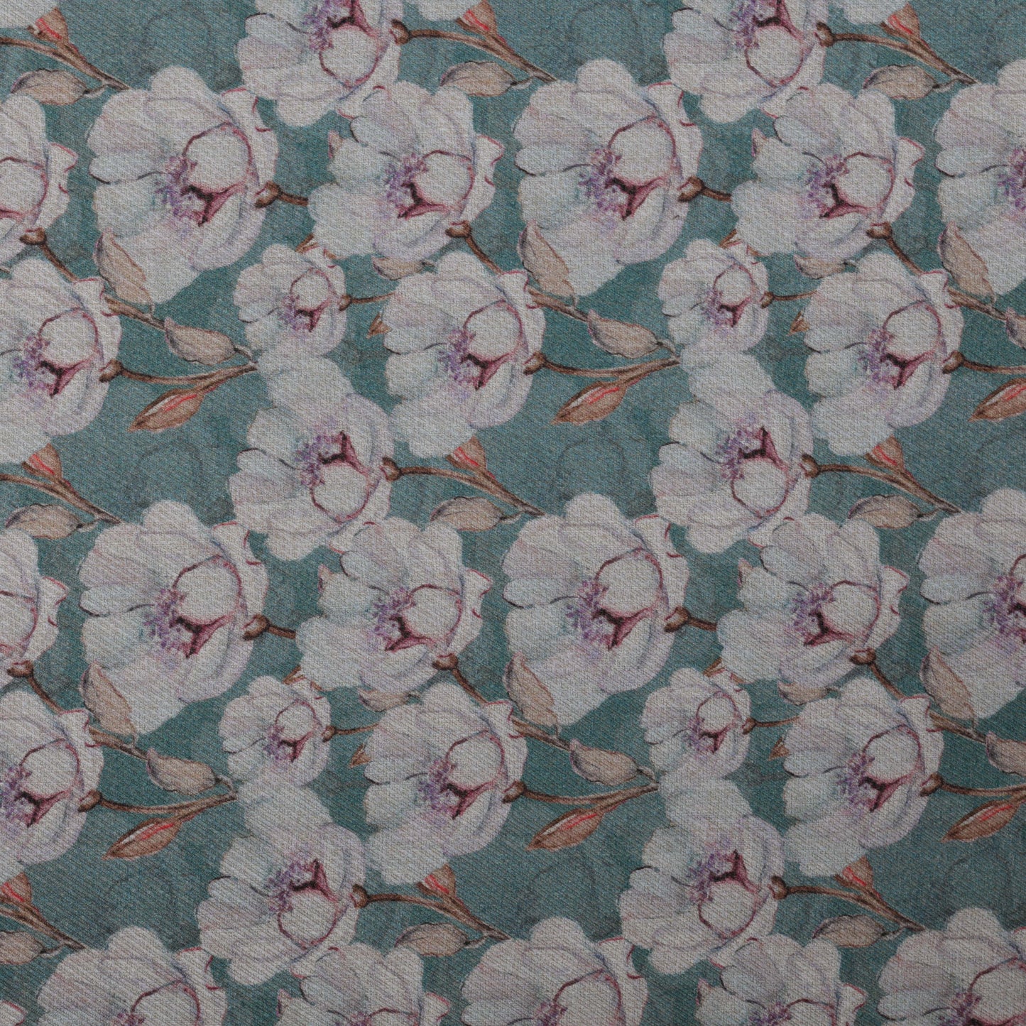 Multi-colored Color Fabric Pashmina Herringbone Print