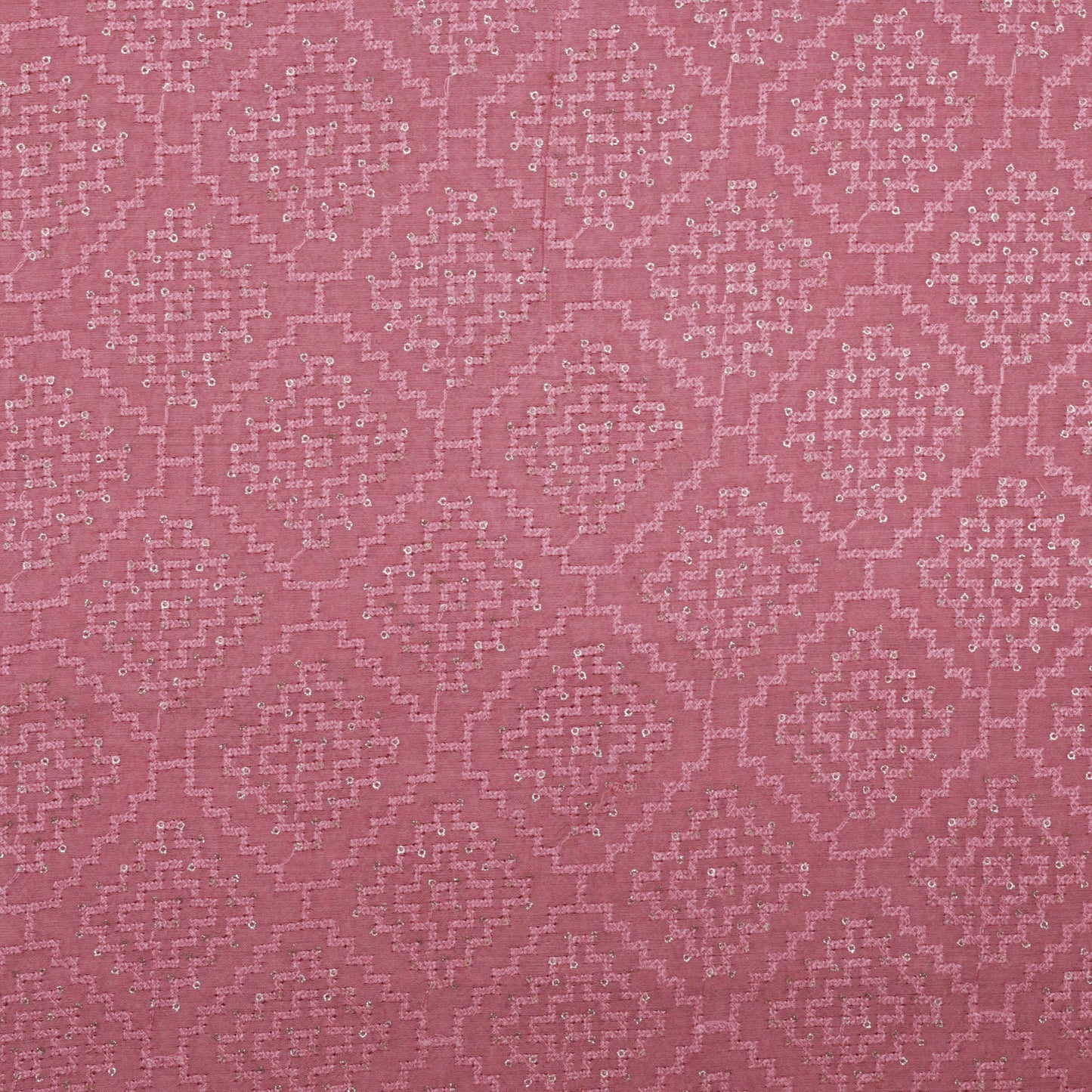 ONION Color Katan Munga Silk embroidery Fabric