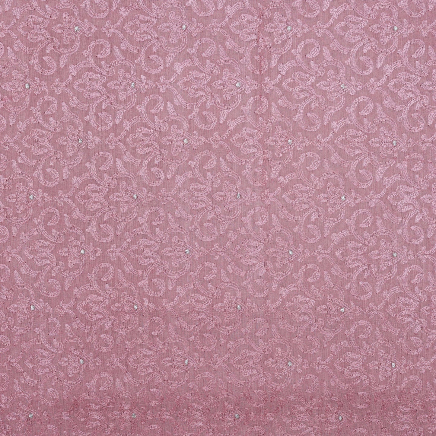 ONION Color Katan Munga Silk embroidery Fabric