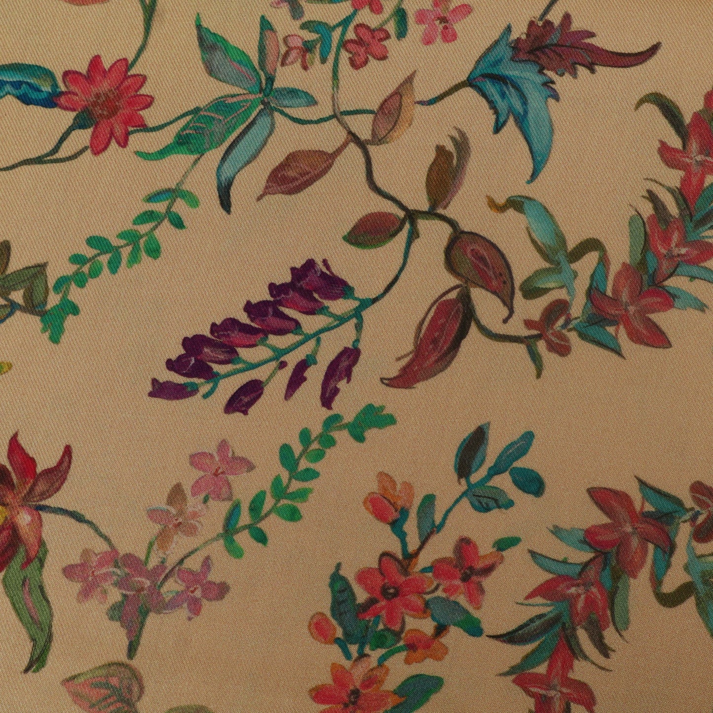 Multi-Color Pashmina Print Fabric