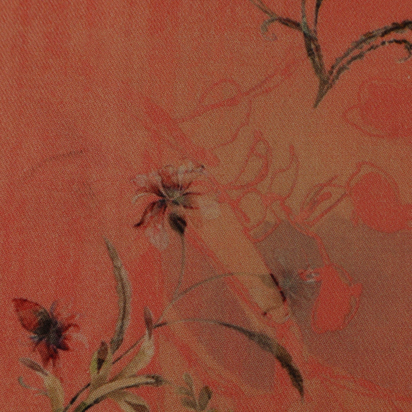 Multi-Color Pashmina Print Fabric