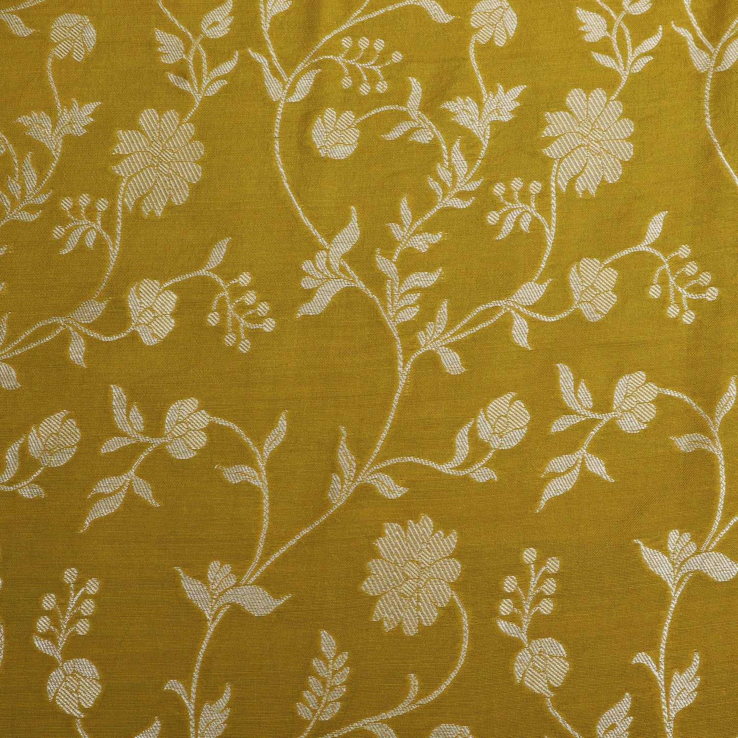 Mehndi Green Color Munga Brocade Fabric