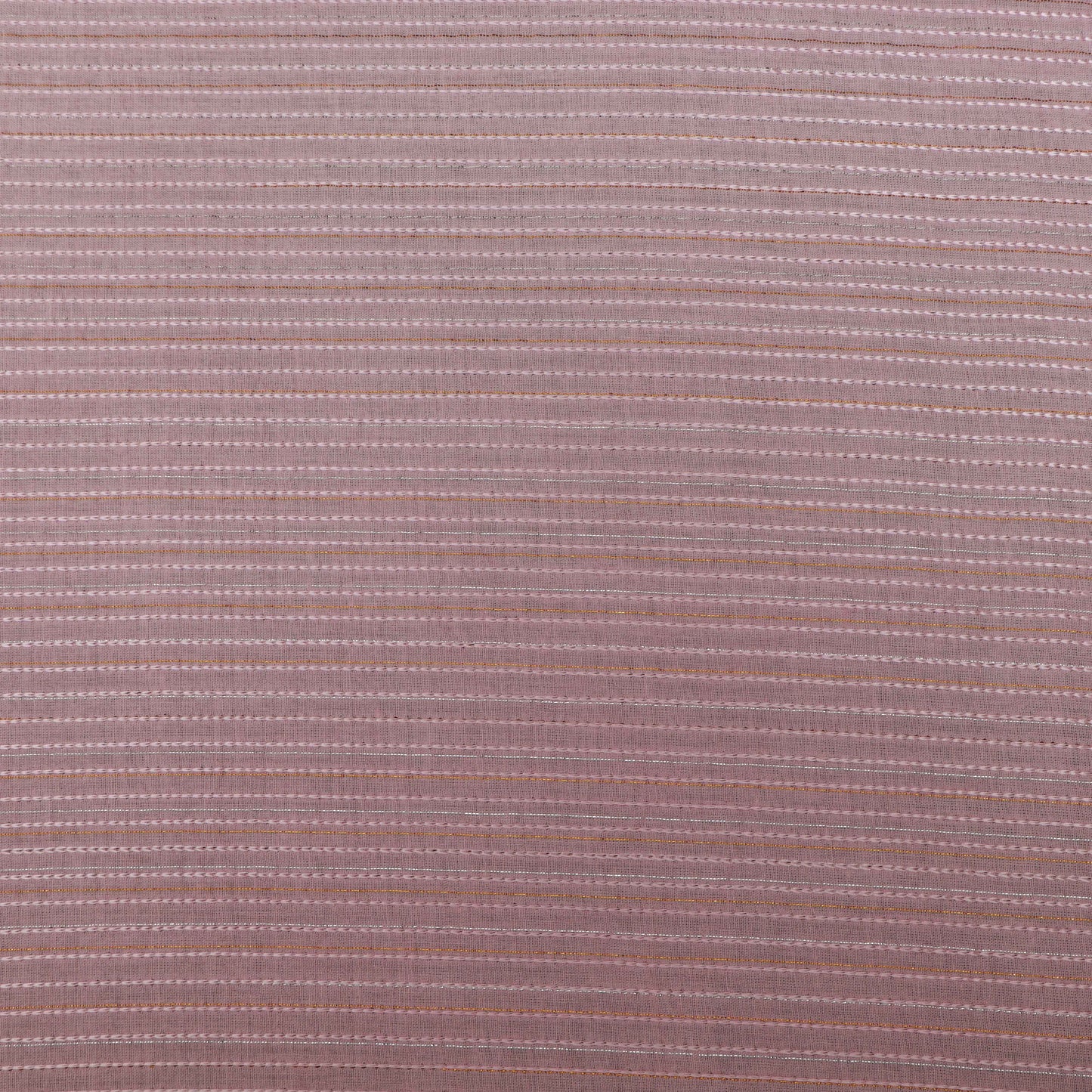 PINK Color Cotton Lurex Embroidery 44' Fabric