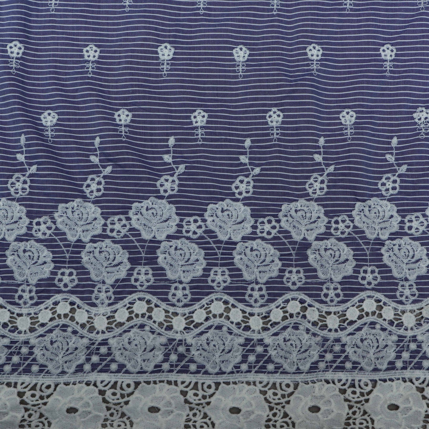 Colored Cotton Embroidery Fabric