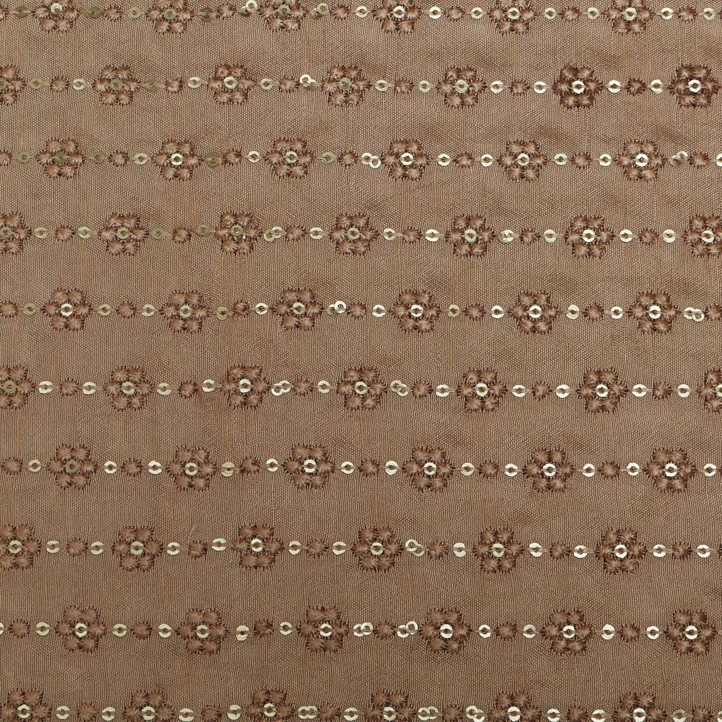 Cream Color Fabric Nokia Silk Embroidery