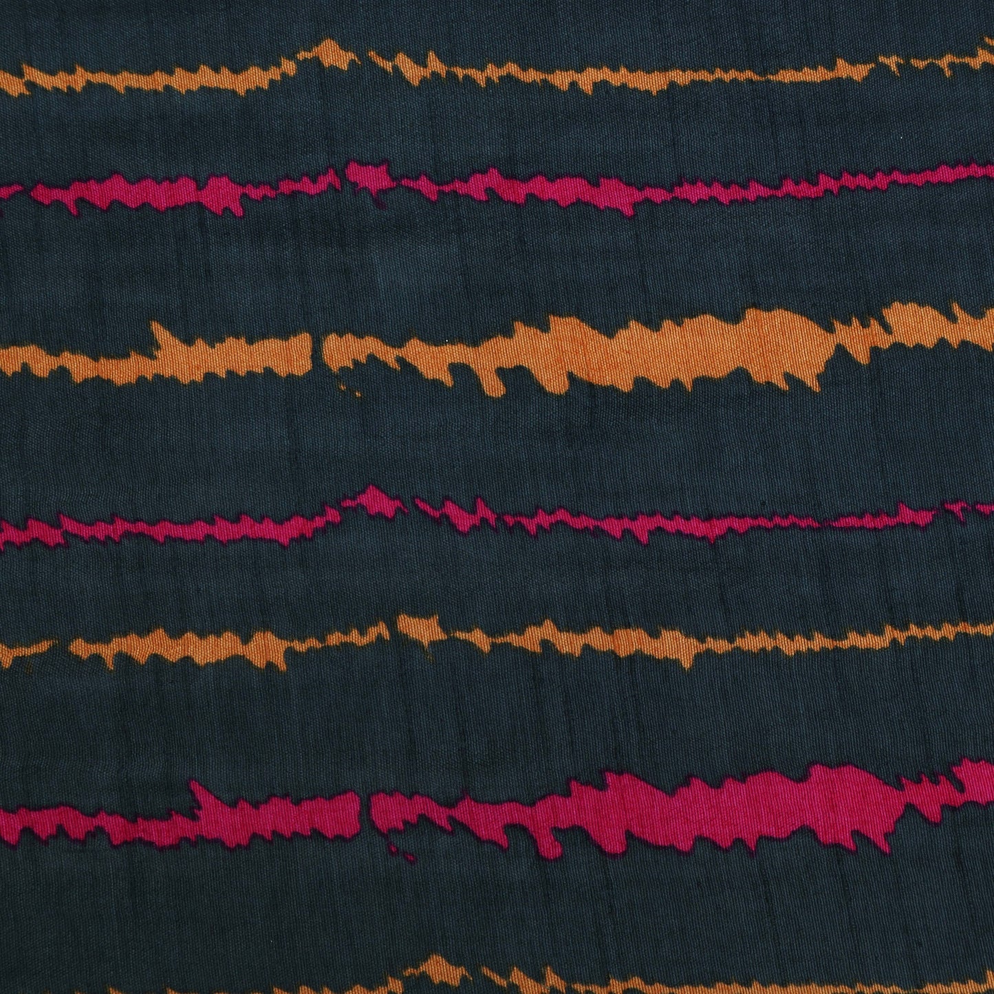 Slub Chanderi Print Fabric