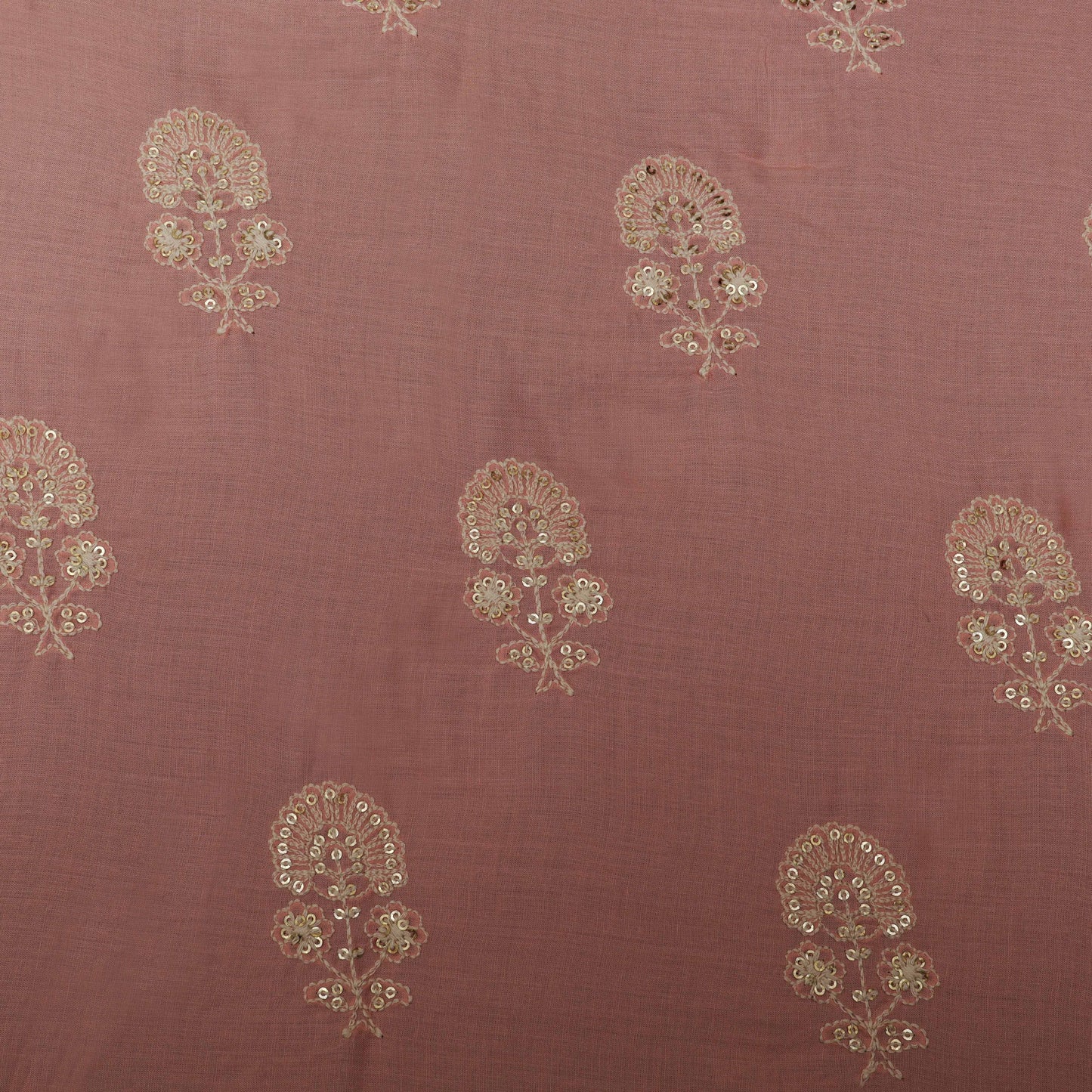 Colored Modal Cotton Embroidery Fabric