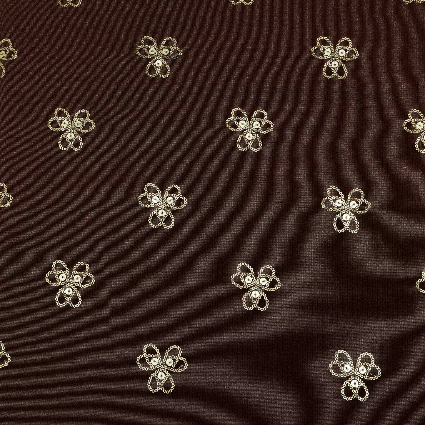 Wine Color Tissue Booti Fabric