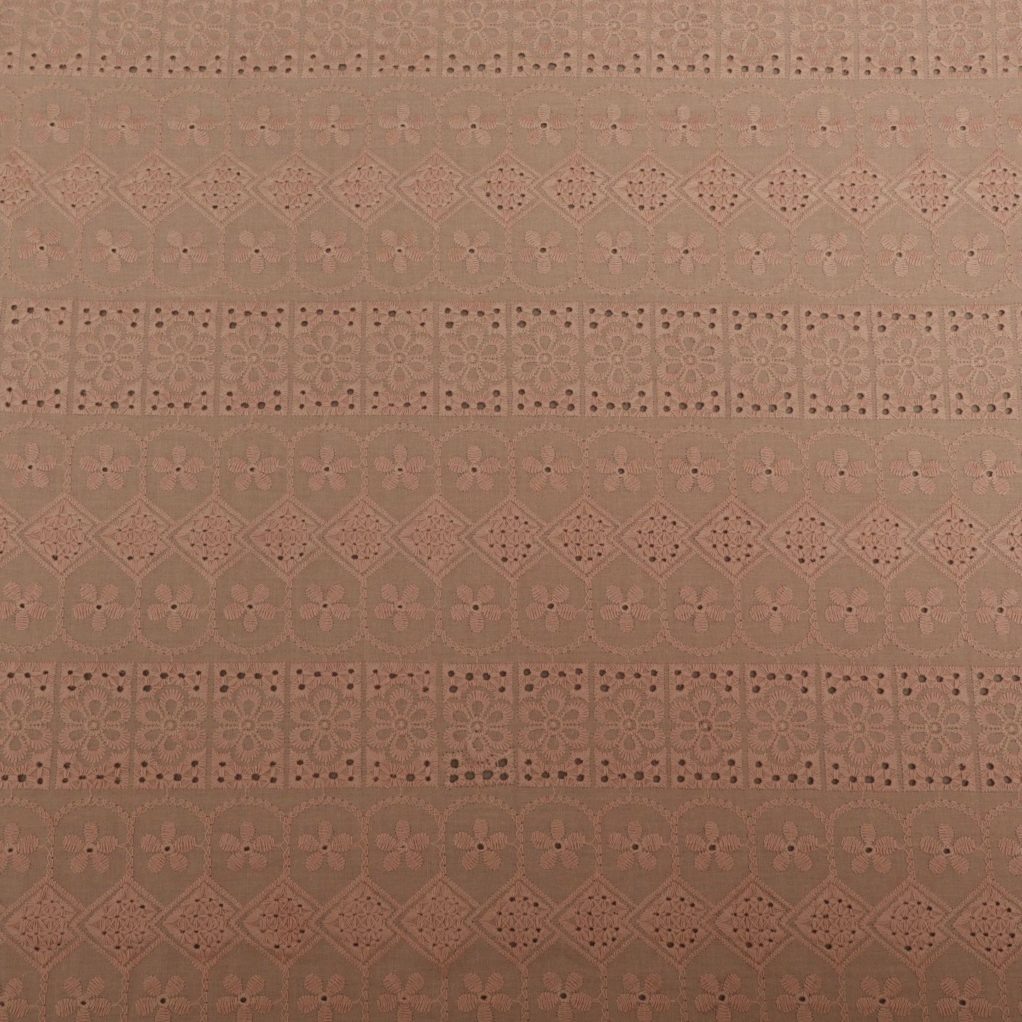 Cotton Chikan Embroidery Fabric