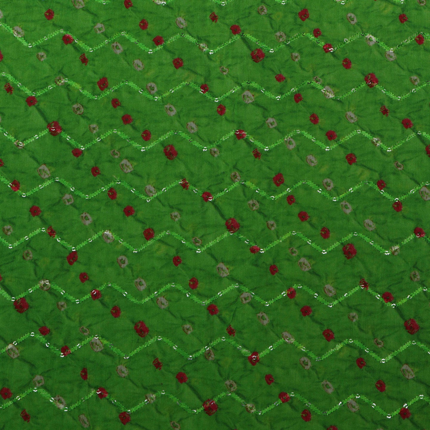 Multi-Color MulMul silk Print Embroidery Fabric