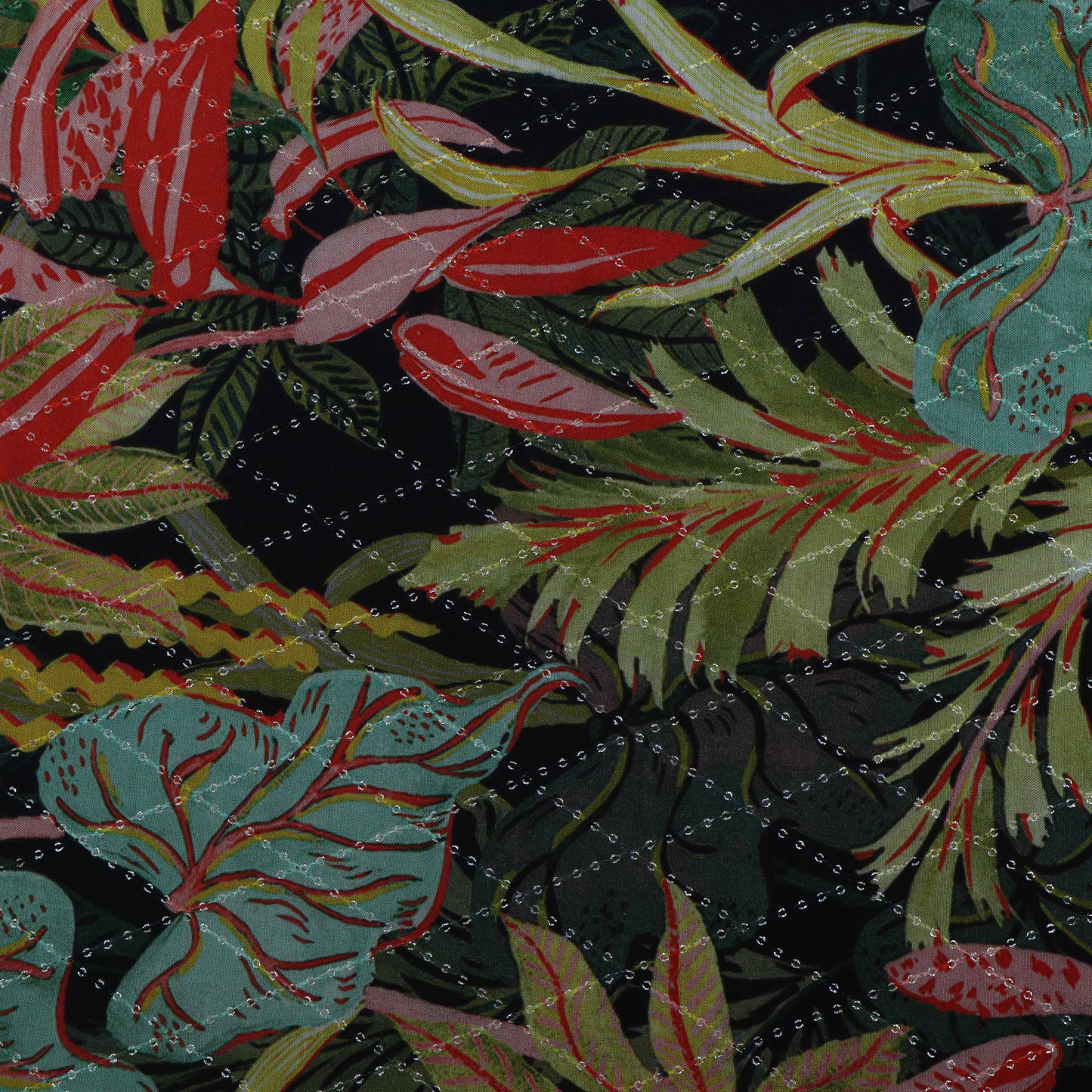 Multi-Color MulMul silk Print Embroidery Fabric