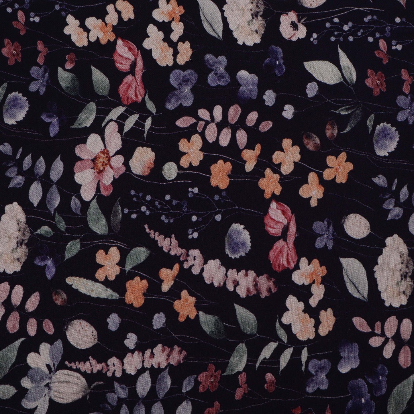 Multi-Color Pashmina Print Fabric