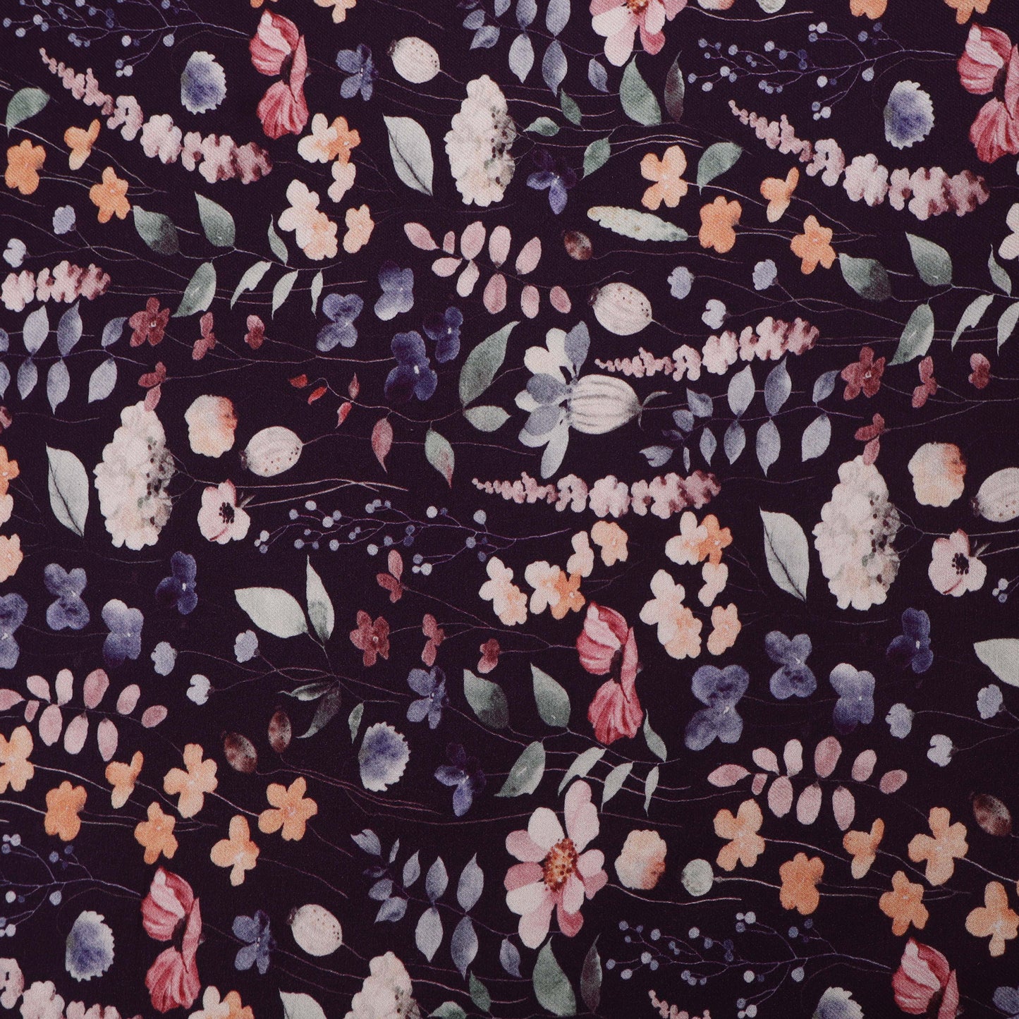 Multi-Color Pashmina Print Fabric