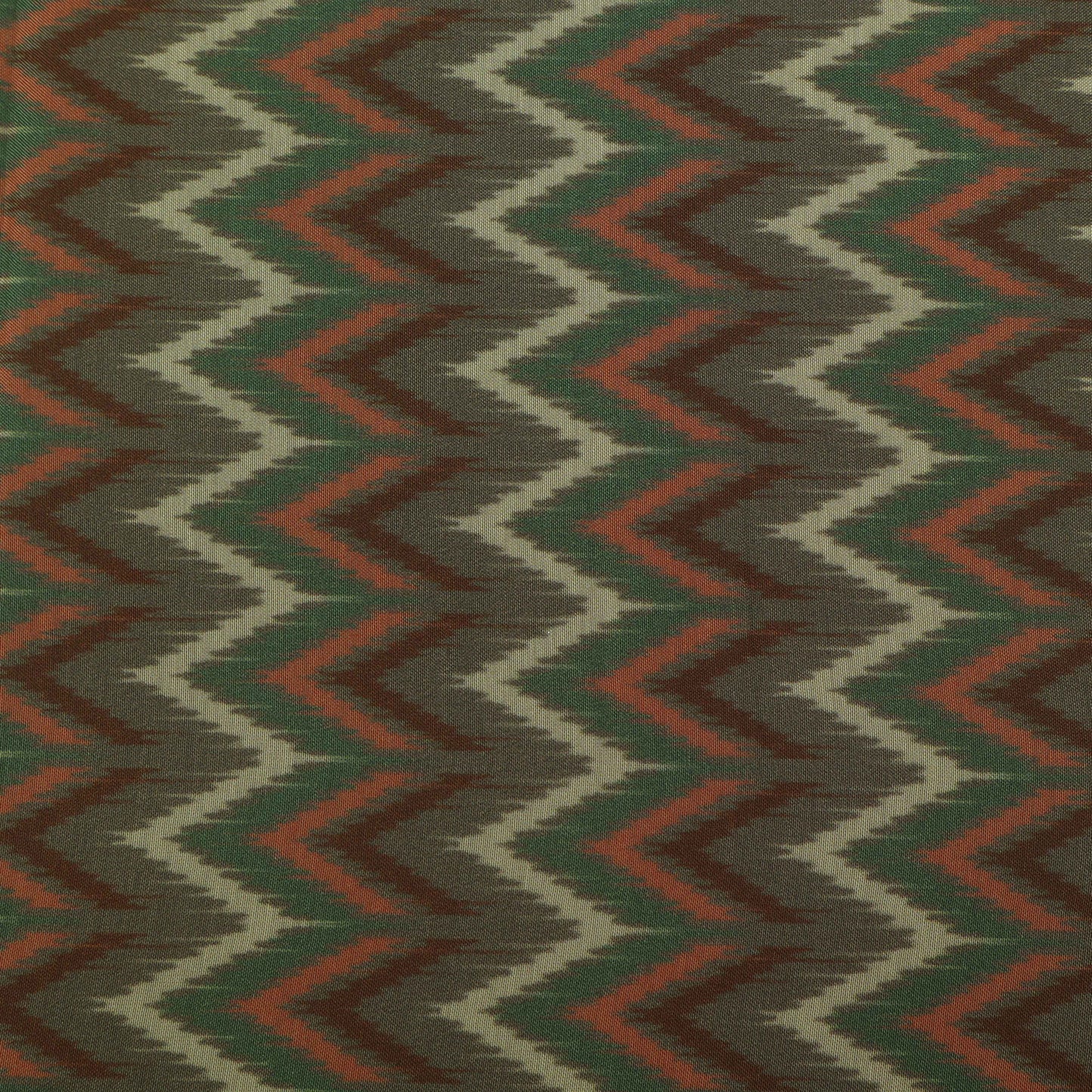 Green Muslin Print Fabric