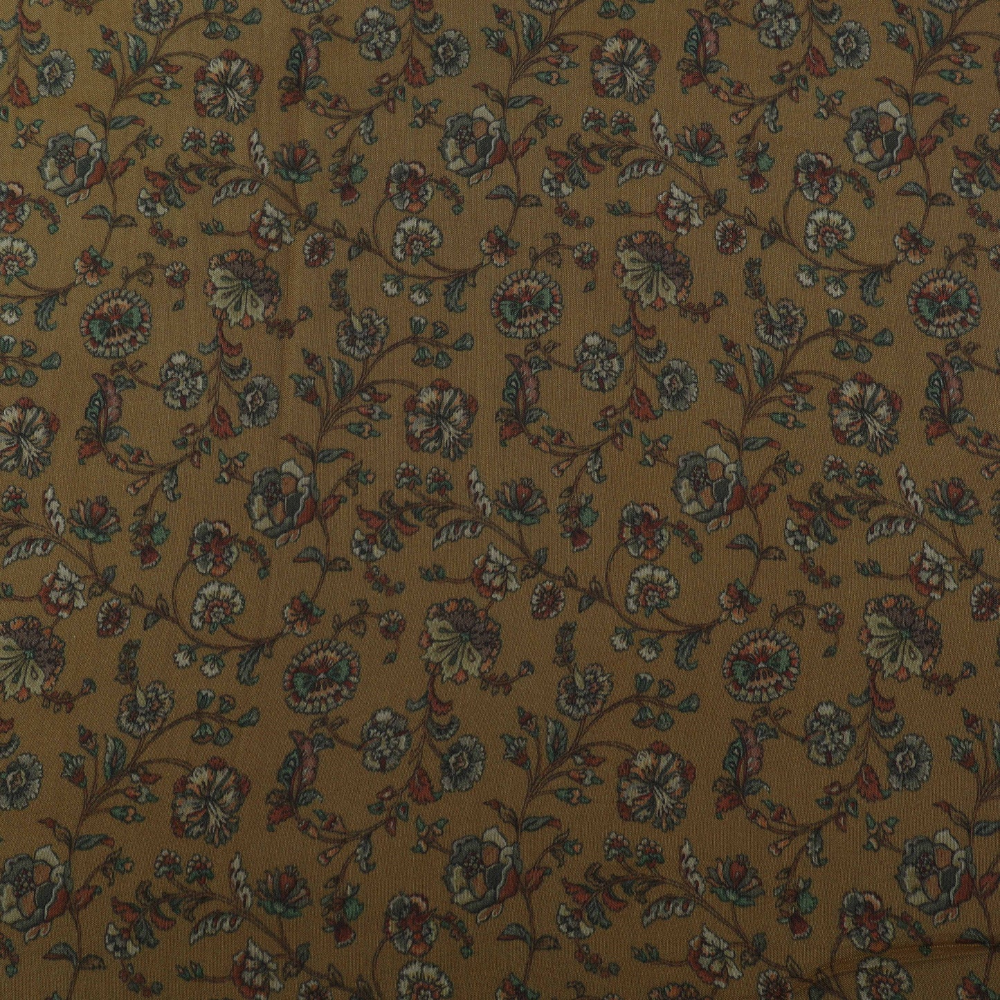 MUSTARD Muslin Print Fabric