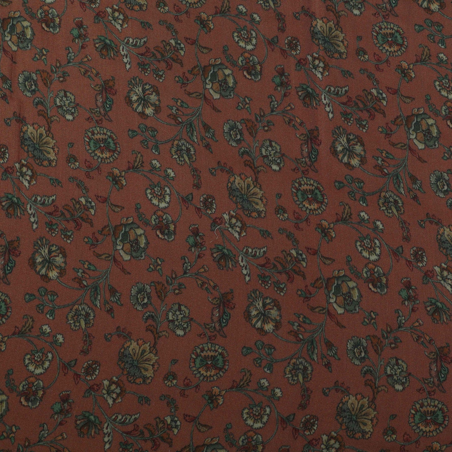 PEACH Muslin Print Fabric