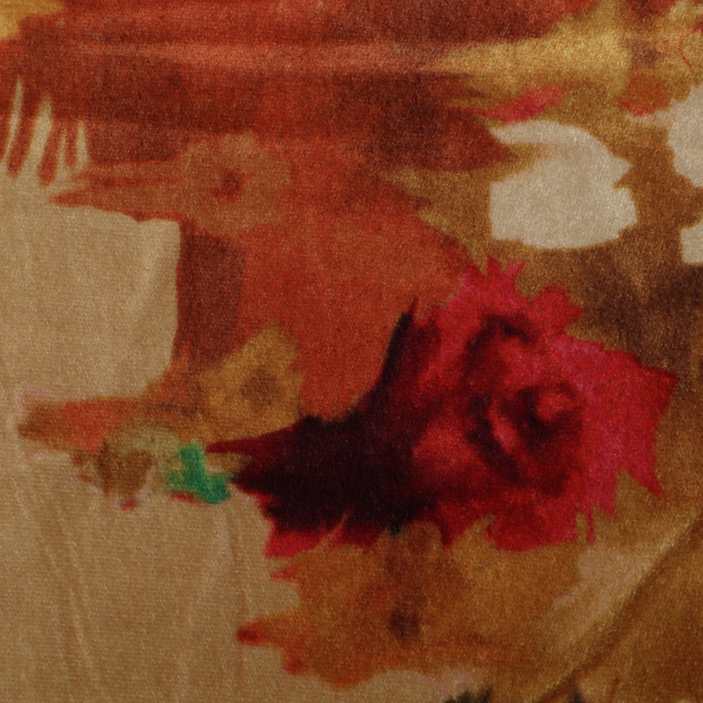 Multicolor Velvet Print Fabric