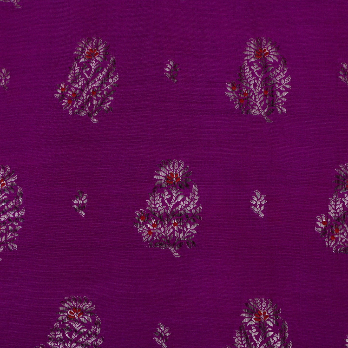 Magenta Color CHINIA SILK BROCADE Fabric