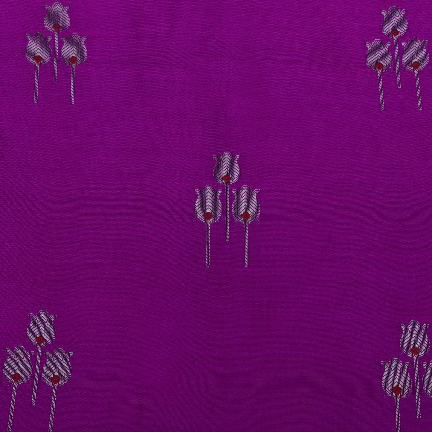 Magenta Color CHINIA SILK BROCADE Fabric
