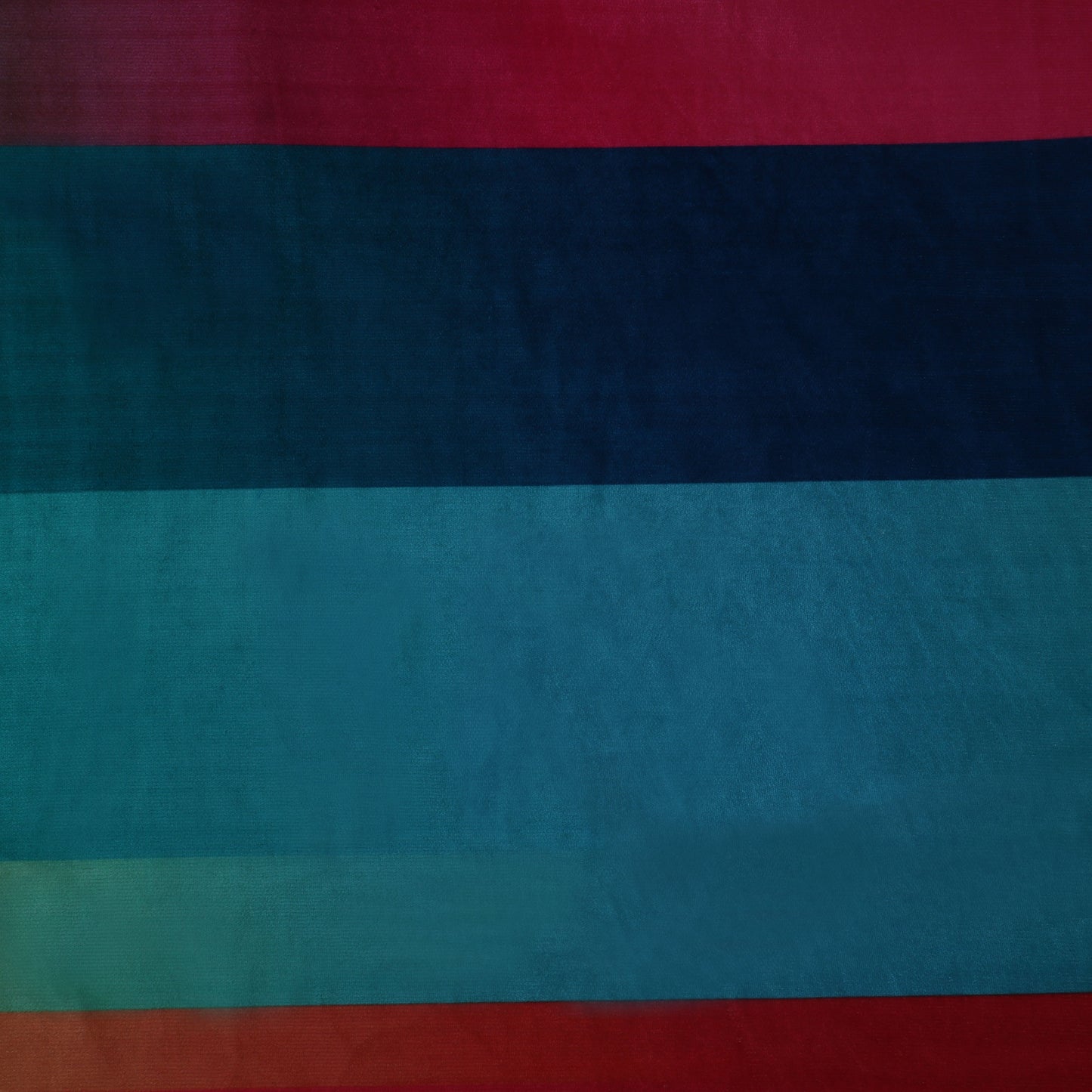 Multicolor Velvet Print Fabric