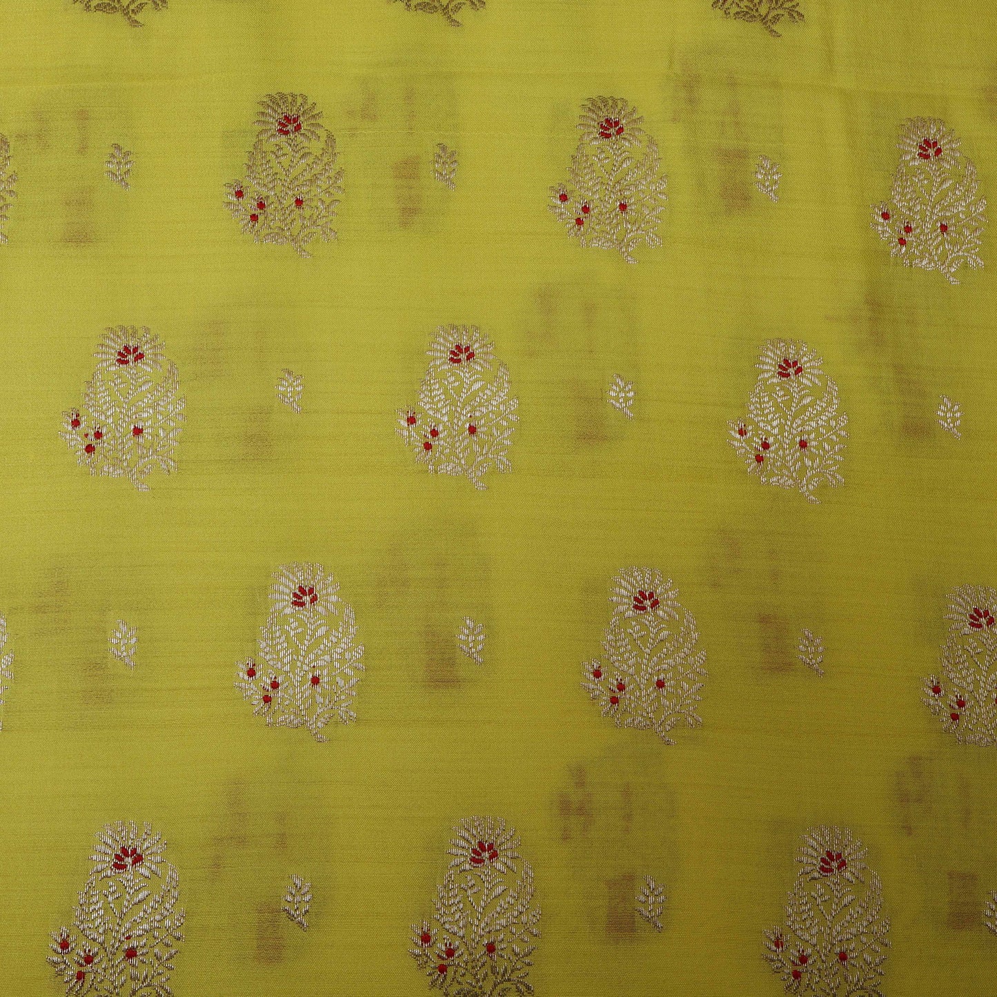 Lemon Color CHINIA SILK BROCADE Fabric