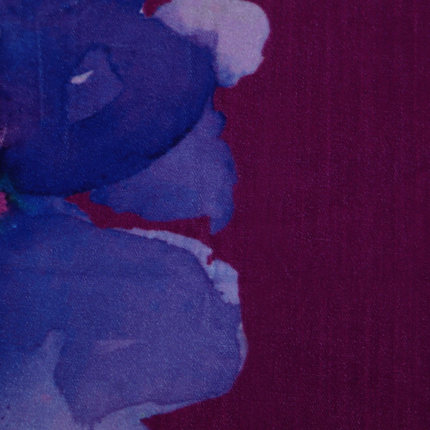 Multicolor Velvet Print Fabric