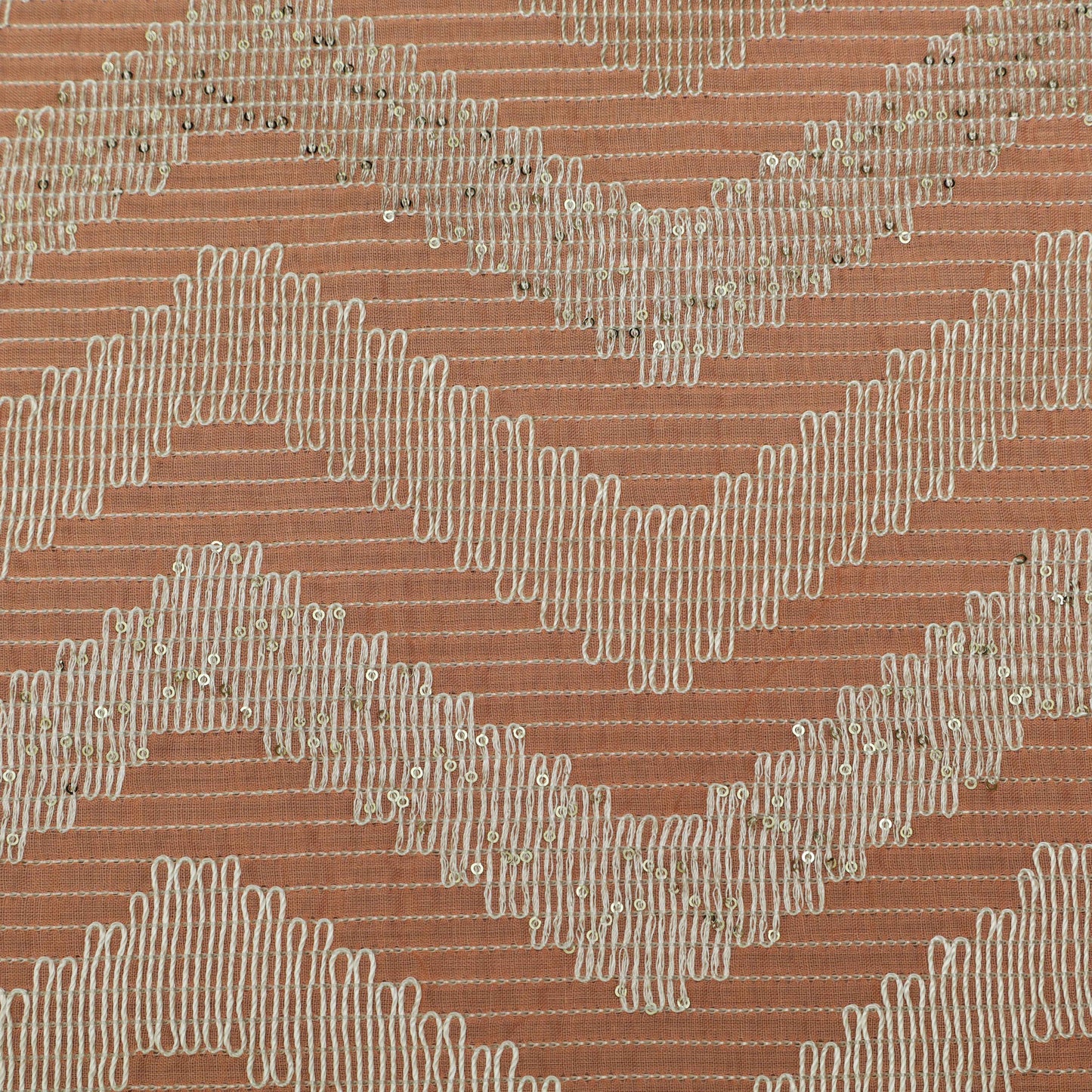 Colored Lawn Embroidey Fabric