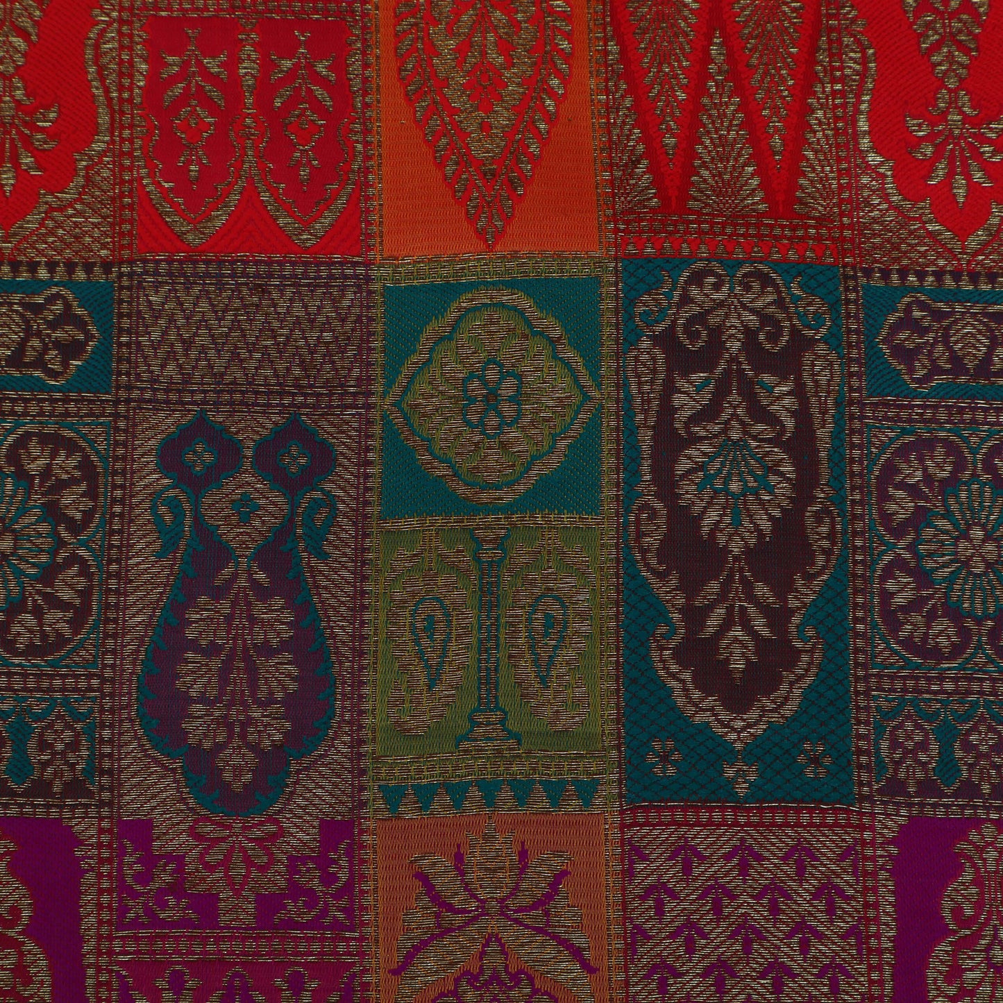 Multi-Color Multi Brocade Fabric
