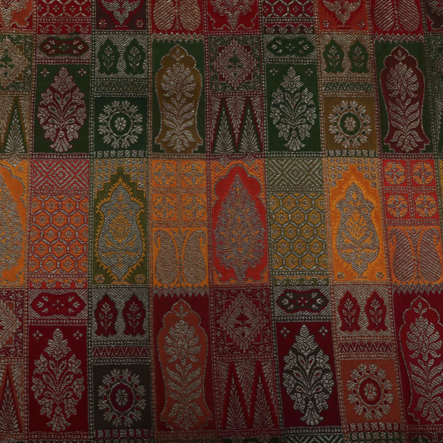 Multi-Color Multi Brocade Fabric