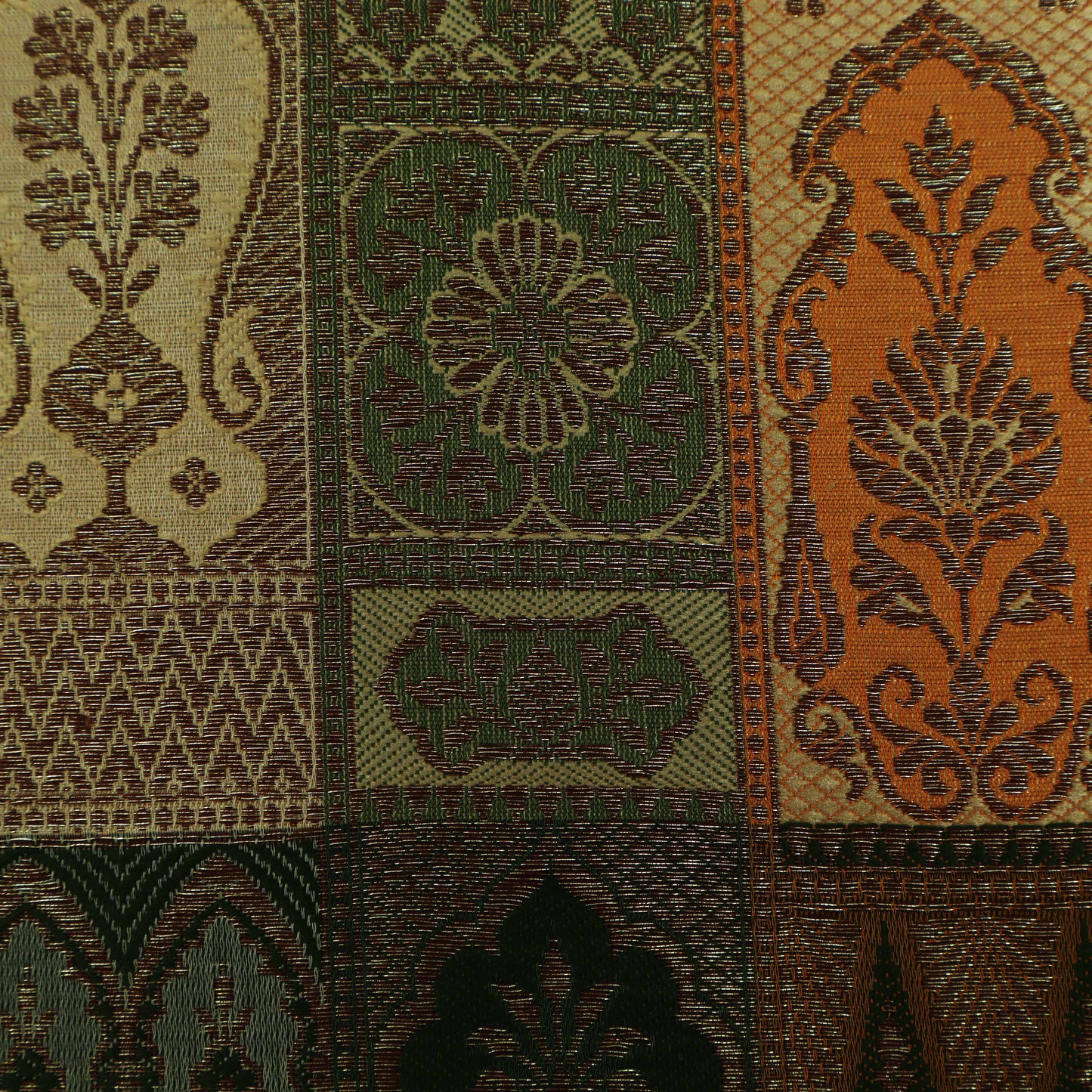 Multi-Color Multi Brocade Fabric