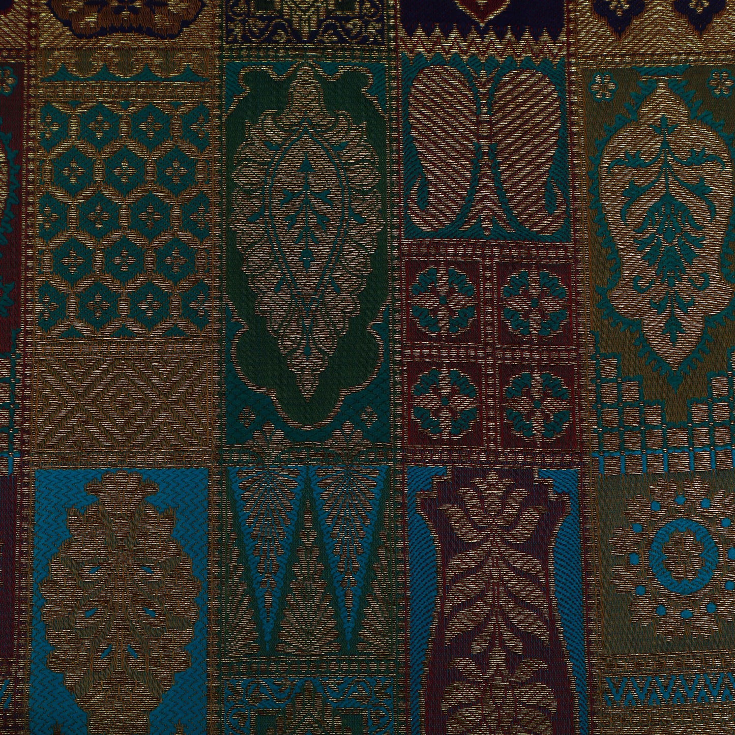 Multi-Color Multi Brocade Fabric