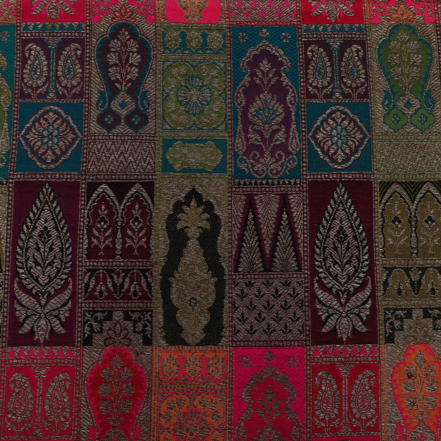 Multi-Color Multi Brocade Fabric